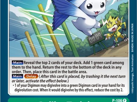 Agility Training [P-106] (Blast Ace Box Topper) [Promotional Cards] Supply