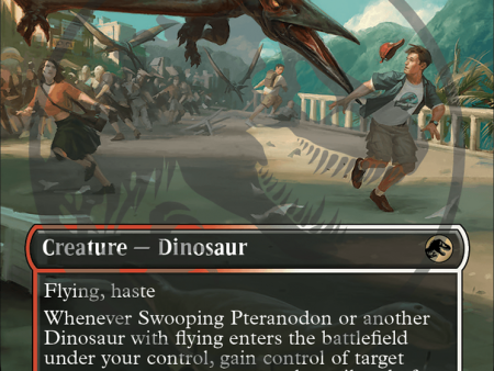 Swooping Pteranodon (Emblem) (Borderless) [Jurassic World Collection Tokens] Cheap