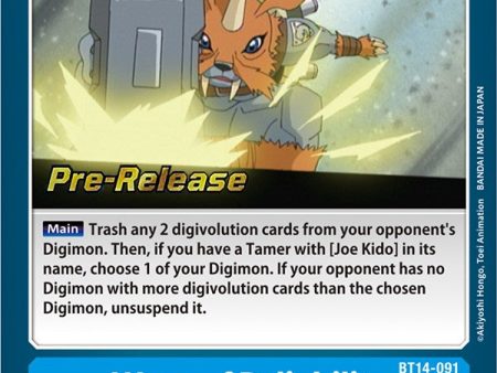 Wave of Reliability [BT14-091] [Blast Ace Pre-Release Cards] Online Sale