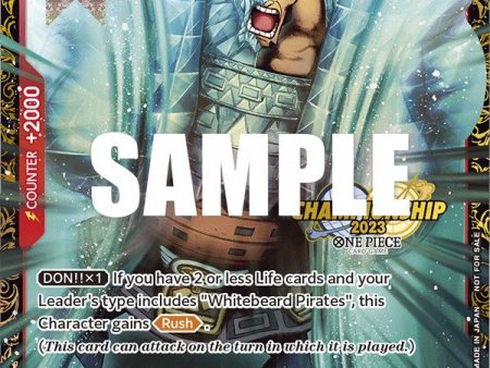 Jozu (Championship 2023) [One Piece Promotion Cards] For Discount