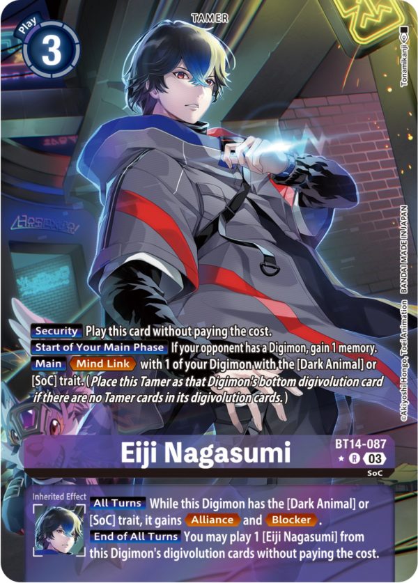 Eiji Nagasumi [BT14-087] (Alternate Art) [Blast Ace] Cheap