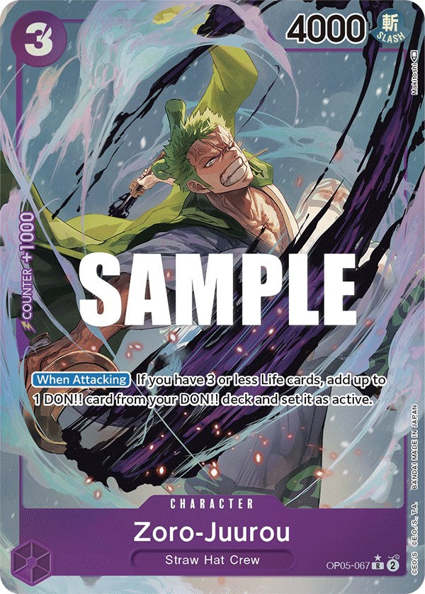 Zoro-Juurou (Alternate Art) [Awakening of the New Era] For Discount