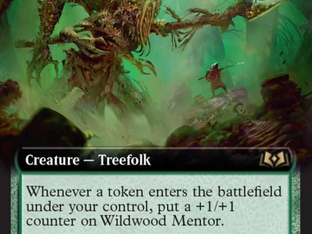 Wildwood Mentor (Extended Art) [Wilds of Eldraine] Cheap