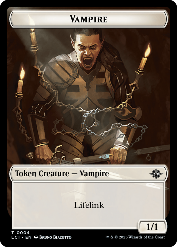 Vampire    Vampire Demon Double-Sided Token [The Lost Caverns of Ixalan Tokens] Cheap