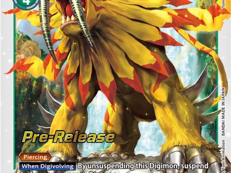 SaberLeomon [BT14-054] [Blast Ace Pre-Release Cards] Online