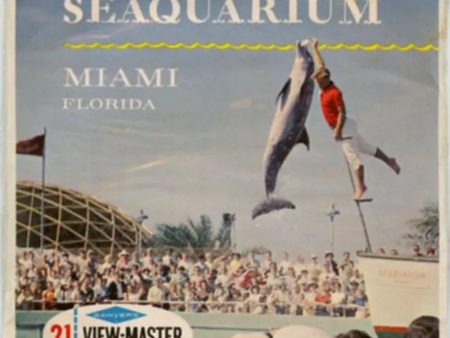 Seaquarium No.1- View-Master 3 Reel Packet - 1960s - vintage - (PKT-A966-S6Am) Supply