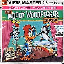 Woody Woodpecker Show  - View-Master 3 Reel Packet - vintage - (PKT-B508-G3Bnk) Online