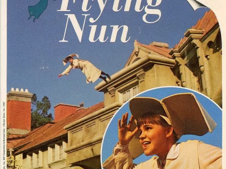 Flying Nun  - View-Master 3 Reel Packet - 1970s - vintage - (PKT-B495-G1A) Fashion