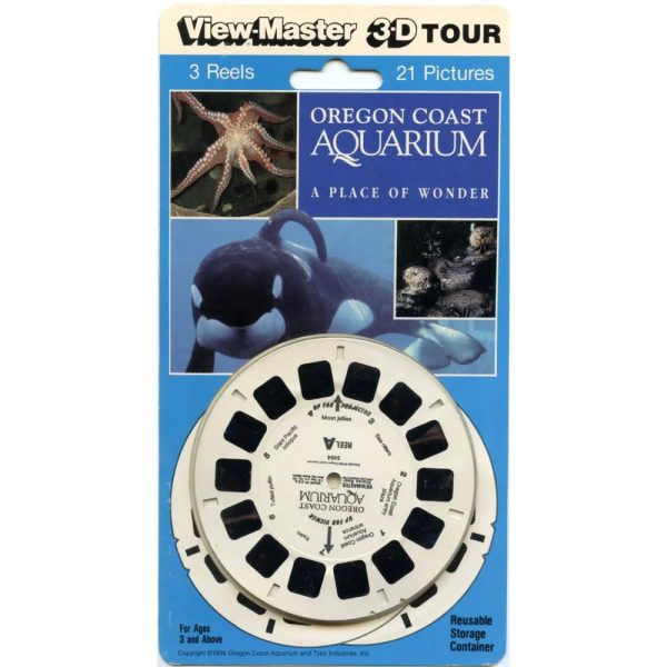 Oregon Coast Aquarium - View-Master - 3 Reel Set on Card - NEW - (VBP-5494) Supply