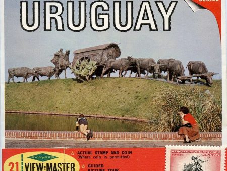 Uruguay - Coin & Stamp - View-Master - Vintage - 3 Reel Packet - 1960s views - B069-S6 on Sale