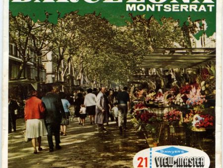 Barcelona - Montserrat - View-Master 3 Reel Packet - 1960s views - vintage - (PKT-C251E-S6) Sale