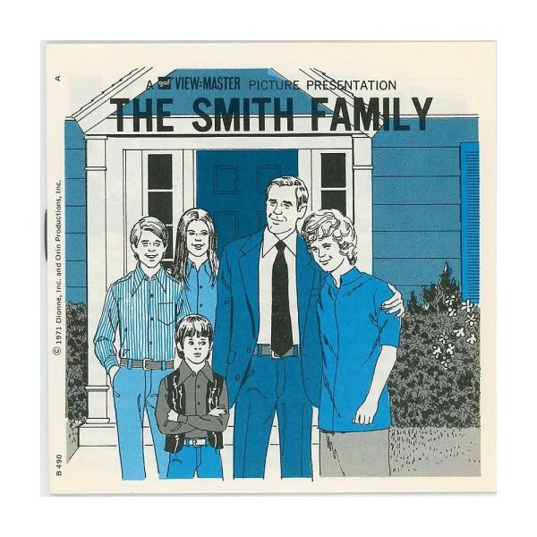 Smith Family  -  View-Master 3 Reel Packet - 1970s - vintage - (PKT-B490-G3A) Sale