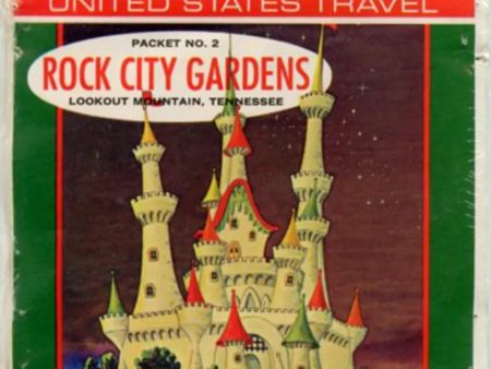 Rock City Gardens No.2 - View-Master  3 Reel Packet - 1970s views - vintage - (PKT-A885-G3mint) Cheap