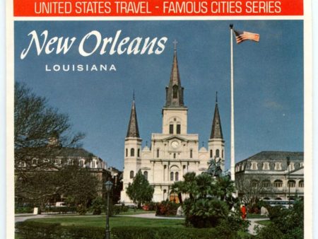 New Orleans - View-Master 3 Reel Packet - 1970s views - vintage - (ECO-A946-G3A) Online now