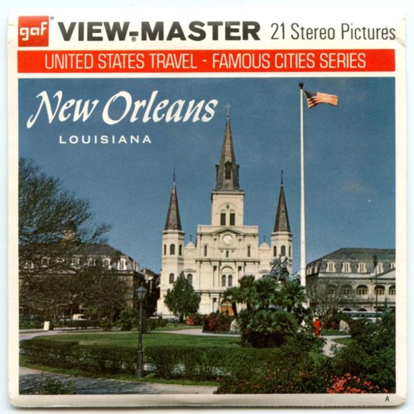 New Orleans - View-Master 3 Reel Packet - 1970s views - vintage - (ECO-A946-G3A) Online now