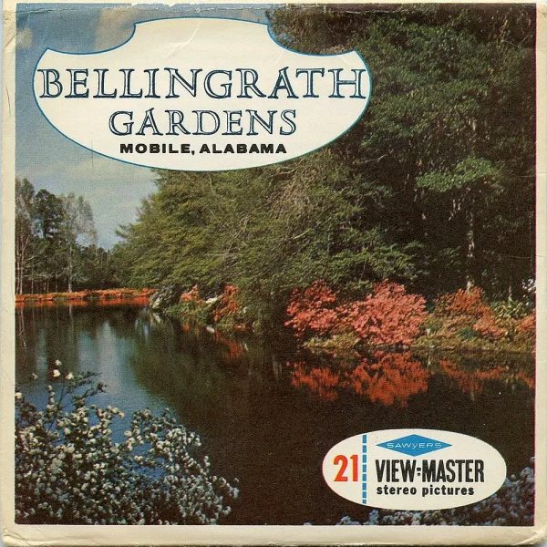 Bellingrath Gardens- Mobile, Alabama - View-Master 3 Reel Packet - 1960s views - vintage -  (ECO-A930-S6) Online Sale