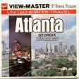 Atlanta - Georgia - View-Master 3 Reel Packet - 1970s views - vintage - ( PKT- A916-G3 ) Fashion