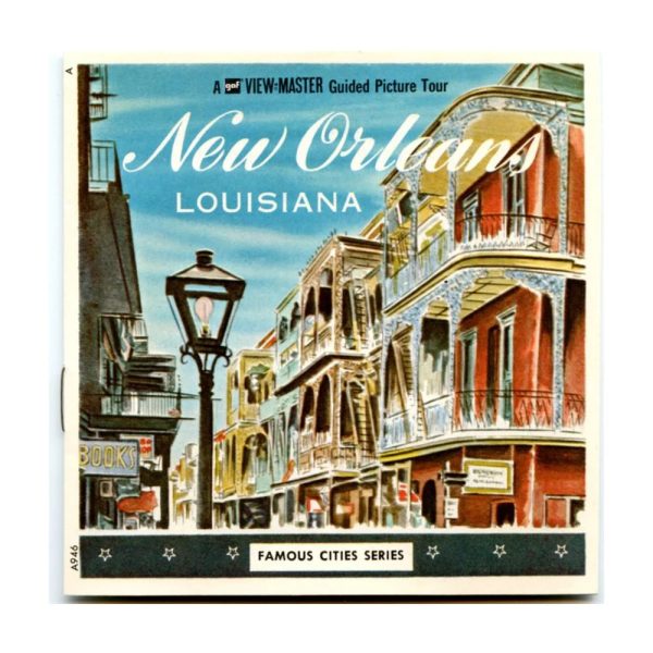 New Orleans - View-Master 3 Reel Packet - 1970s views - vintage - (ECO-A946-G3A) Online now