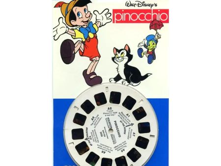 Pinocchio - View-Master - 3 Reels on Card - New For Discount