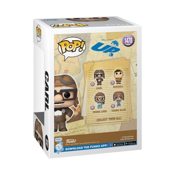 Up (2009) - Carl Fredricksen Pop! Vinyl 1478 For Discount