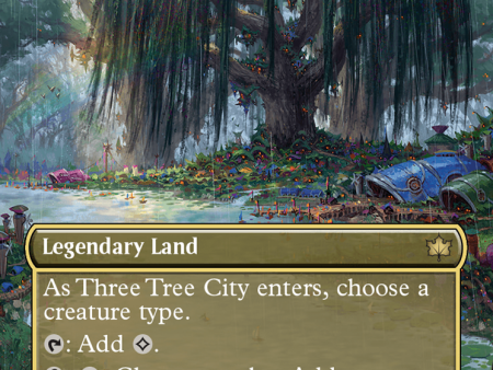 Three Tree City (Borderless) (0338) [Bloomburrow] Supply