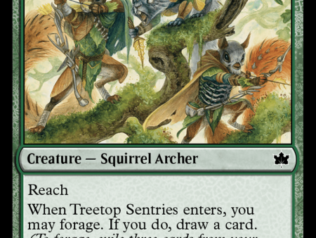 Treetop Sentries [Bloomburrow] Cheap