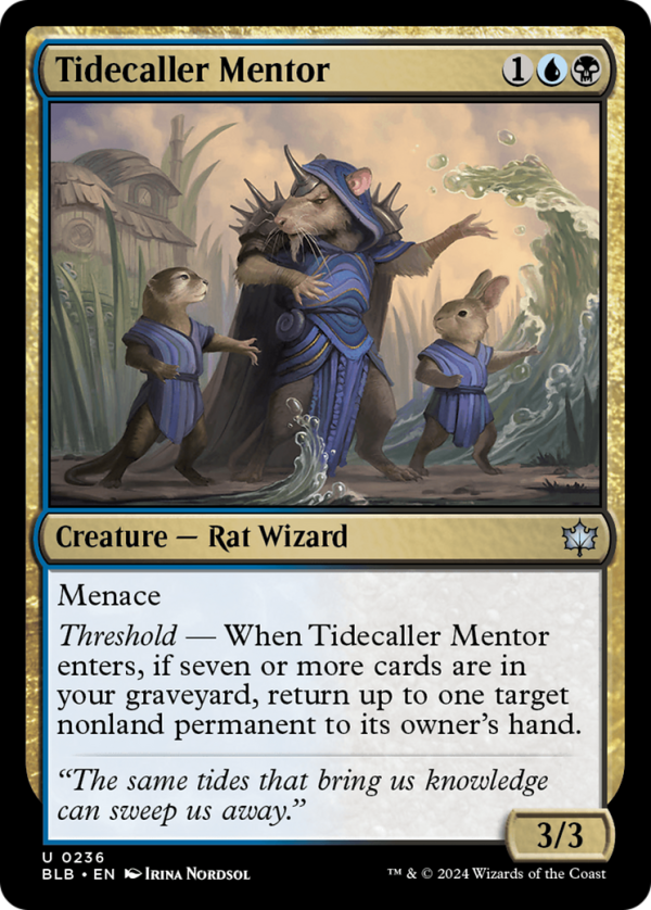 Tidecaller Mentor [Bloomburrow] Supply