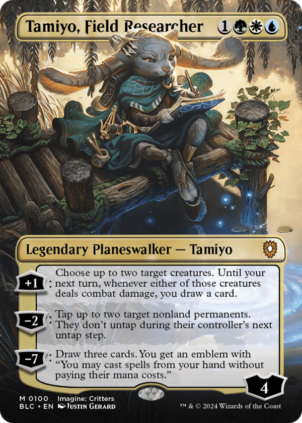 Tamiyo, Field Researcher (Borderless) [Bloomburrow Commander] Hot on Sale