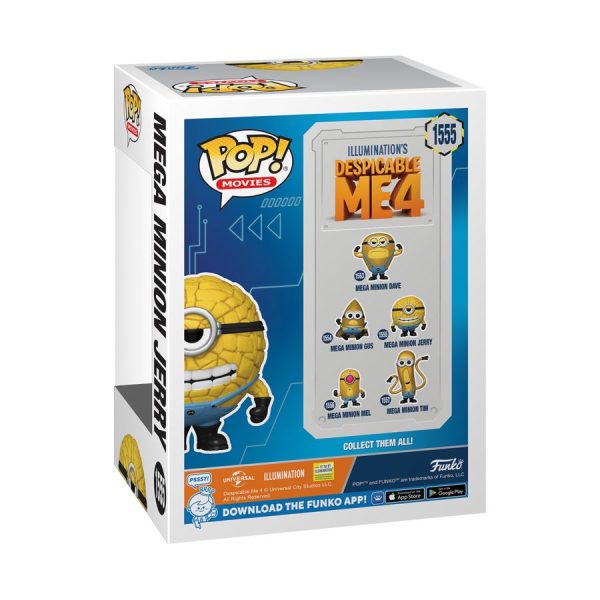 Despicable Me 4 - Super Jerry Pop! Vinyl 1555 Discount