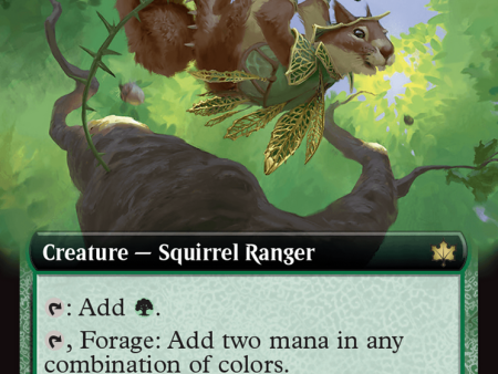 Thornvault Forager (Extended Art) [Bloomburrow] Online now