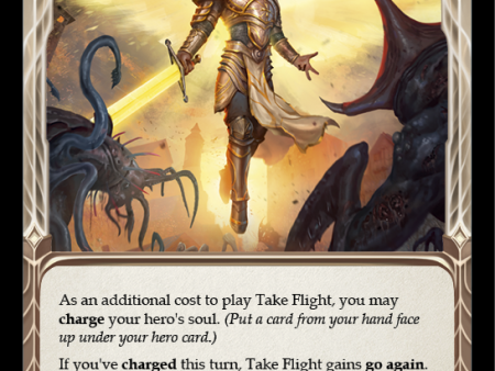 Take Flight (Yellow) [MON055] (Monarch)  1st Edition Normal Supply