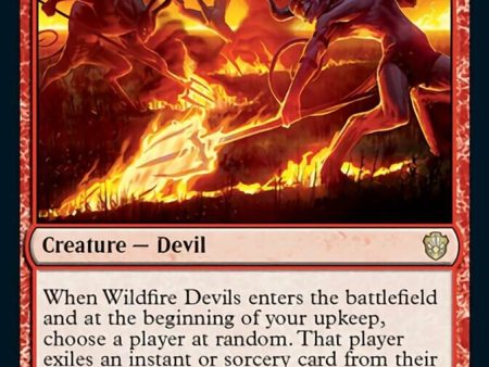 Wildfire Devils [Commander 2021] Fashion