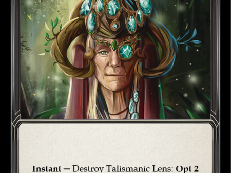 Talismanic Lens [ARC151-C] (Arcane Rising)  1st Edition Cold Foil Online Sale