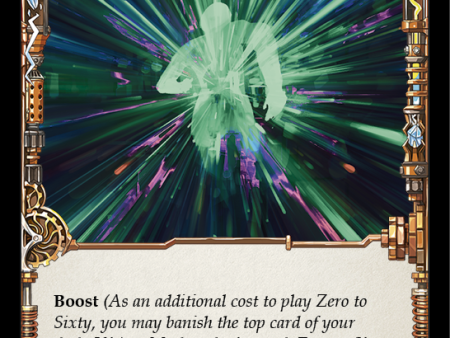 Zero to Sixty (Blue) [U-ARC028] (Arcane Rising Unlimited)  Unlimited Rainbow Foil For Discount