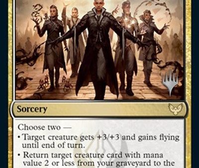 Silverquill Command (Promo Pack) [Strixhaven: School of Mages Promos] For Sale