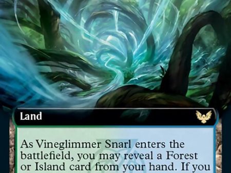 Vineglimmer Snarl (Extended Art) [Strixhaven: School of Mages] For Cheap