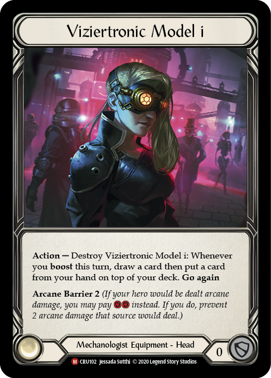 Viziertronic Model i [CRU102] (Crucible of War)  1st Edition Normal Sale