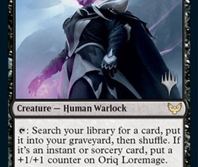 Oriq Loremage (Promo Pack) [Strixhaven: School of Mages Promos] Hot on Sale