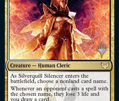 Silverquill Silencer (Promo Pack) [Strixhaven: School of Mages Promos] Online now