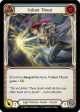 Valiant Thrust (Blue) [U-MON041-RF] (Monarch Unlimited)  Unlimited Rainbow Foil on Sale