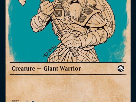 Rimeshield Frost Giant (Showcase) [Dungeons & Dragons: Adventures in the Forgotten Realms] Sale