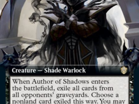 Author of Shadows (Extended Art) [Commander 2021] For Sale