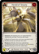 Herald of Tenacity (Red) [MON023-RF] (Monarch)  1st Edition Rainbow Foil Online Sale