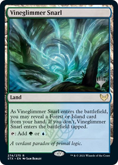 Vineglimmer Snarl (Promo Pack) [Strixhaven: School of Mages Promos] Online