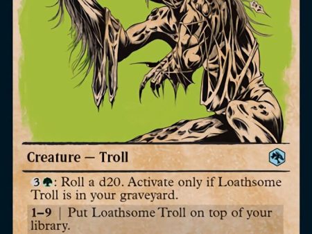 Loathsome Troll (Showcase) [Dungeons & Dragons: Adventures in the Forgotten Realms] Online Hot Sale