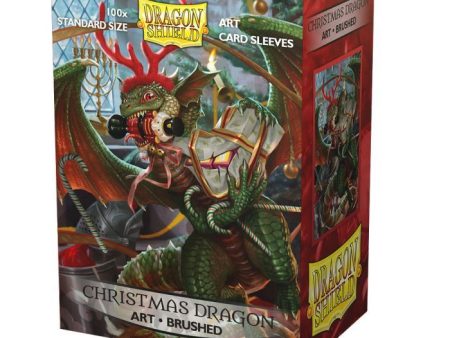 Dragon Shield Art Sleeves: Christmas Dragon Brushed 2020 Online now