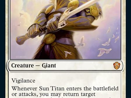 Sun Titan [Commander 2021] Hot on Sale