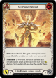 Wartune Herald (Blue) [MON028-RF] (Monarch)  1st Edition Rainbow Foil Online Hot Sale