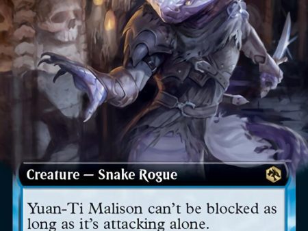 Yuan-Ti Malison (Extended Art) [Dungeons & Dragons: Adventures in the Forgotten Realms] Sale