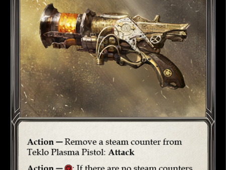 Teklo Plasma Pistol [LGS009-P] (Promo)  1st Edition Cold Foil For Sale